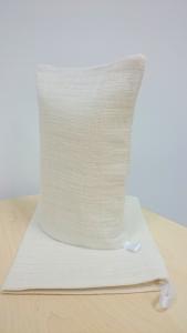 Rokavica za umivanje, bela